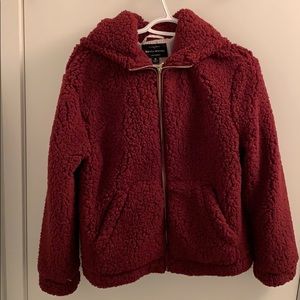 Hooded Sherpa jacket